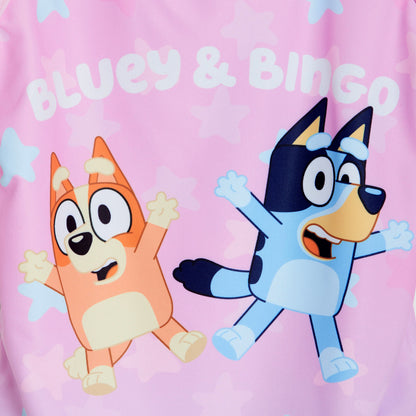 Girls Bluey Swimming Costume Kids Bluey Holiday Swimwear One Piece Swimsuit Pool