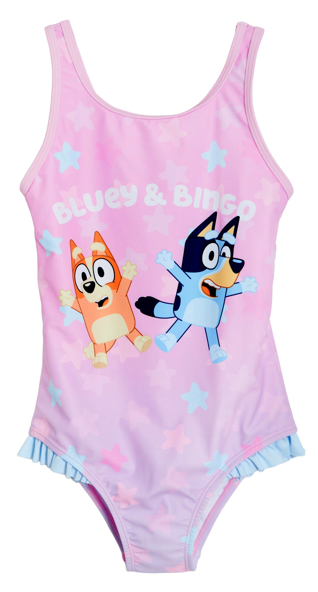 Girls Bluey Swimming Costume Kids Bluey Holiday Swimwear One Piece Swimsuit Pool