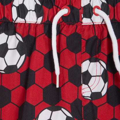 Boys Football Swim Shorts Soccer Swimming Shorts Trunks Holiday Board Shorts