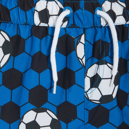 Boys Football Swim Shorts Soccer Swimming Shorts Trunks Holiday Board Shorts