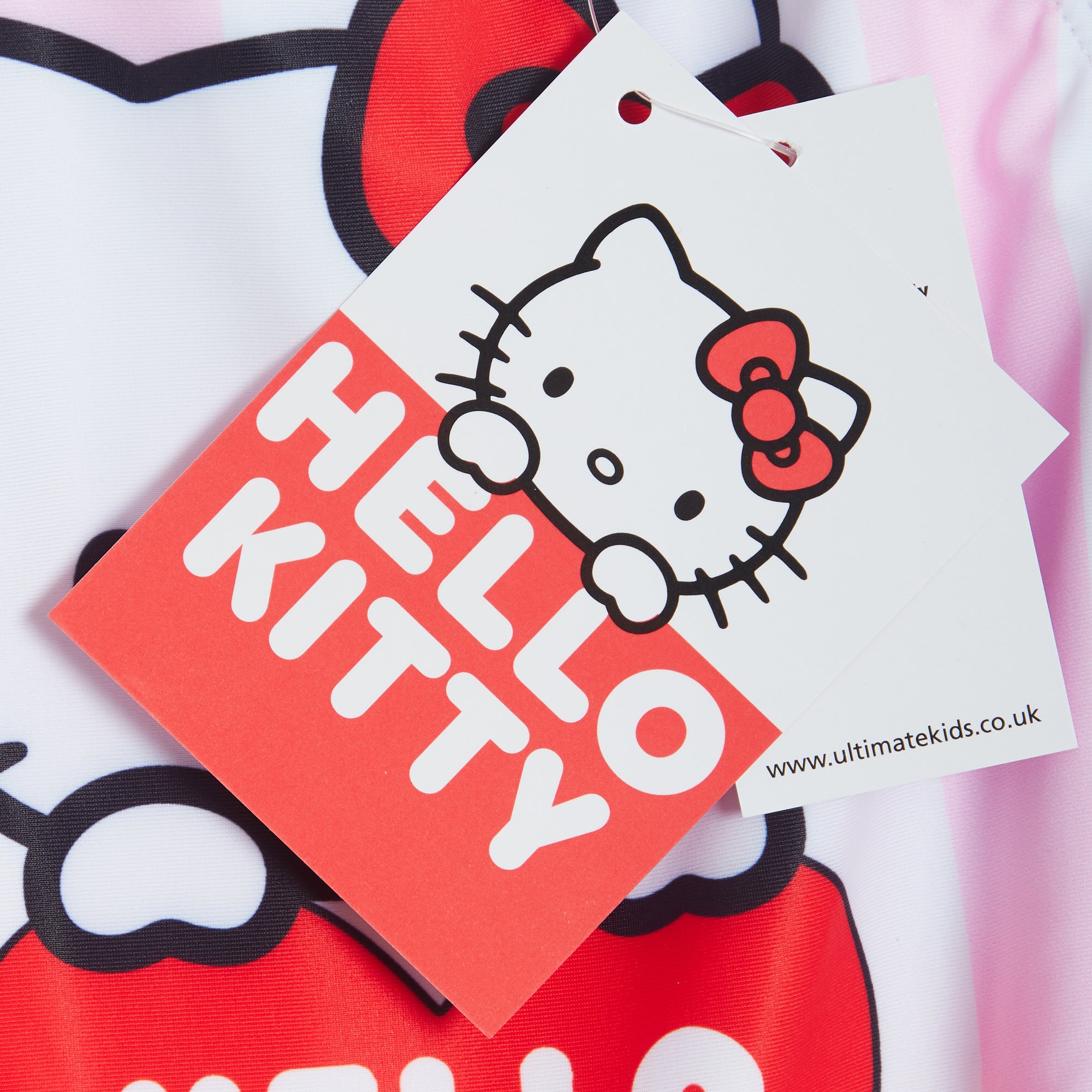 Girls Hello Kitty Swimming Costume Kids Kitten Swimwear One Piece Swimsuit Pool