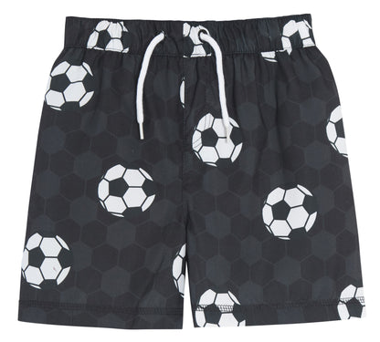 Boys Football Swim Shorts Soccer Swimming Shorts Trunks Holiday Board Shorts