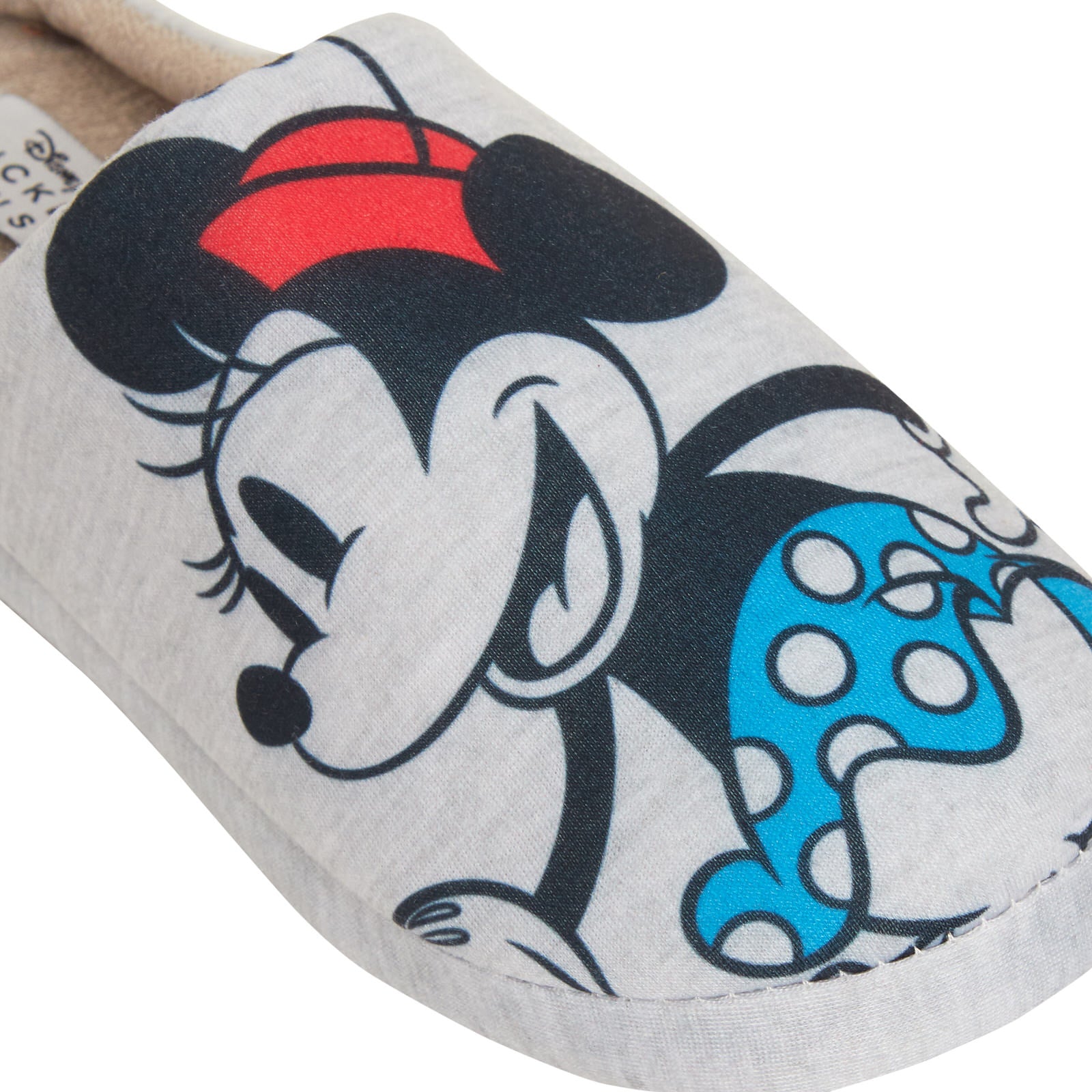 Womens Minnie Mouse Slippers Disney Slip On Mickey Mouse Mules Warm House Shoes