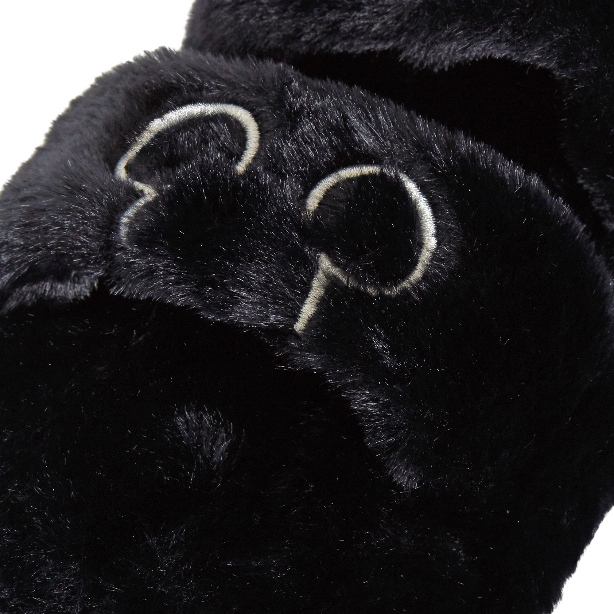 Womens Mickey Mouse Slippers Disney Faux Fur Sliders Lined Mule House Shoes