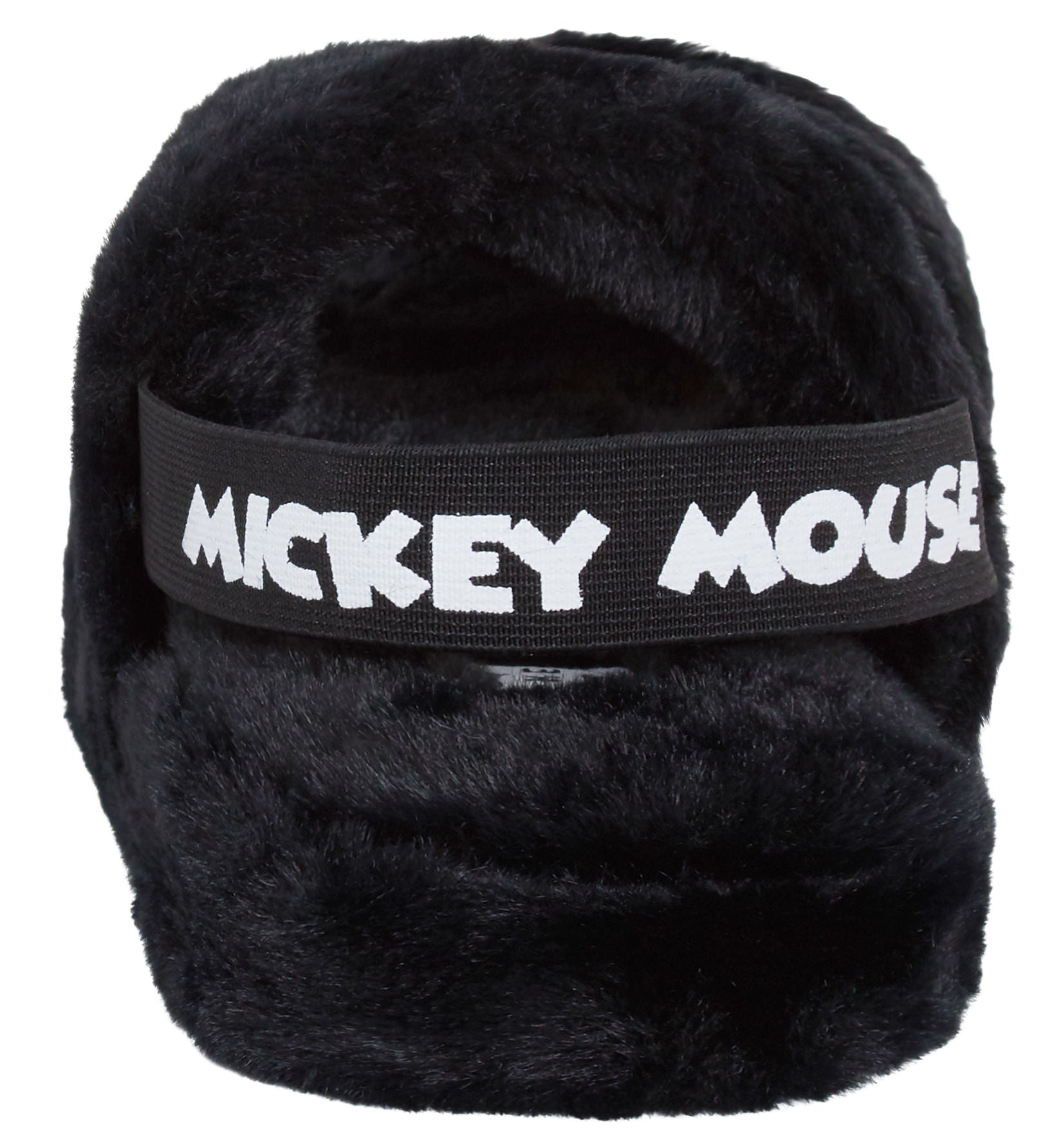 Womens Mickey Mouse Slippers Disney Faux Fur Sliders Lined Mule House Shoes