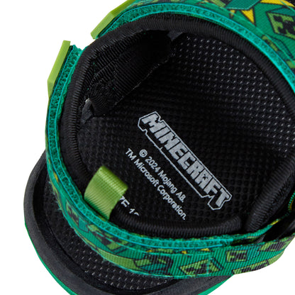 Minecraft Sandals Kids Sports Trekker Open Toe Easy Fasten Sliders Summer Shoes