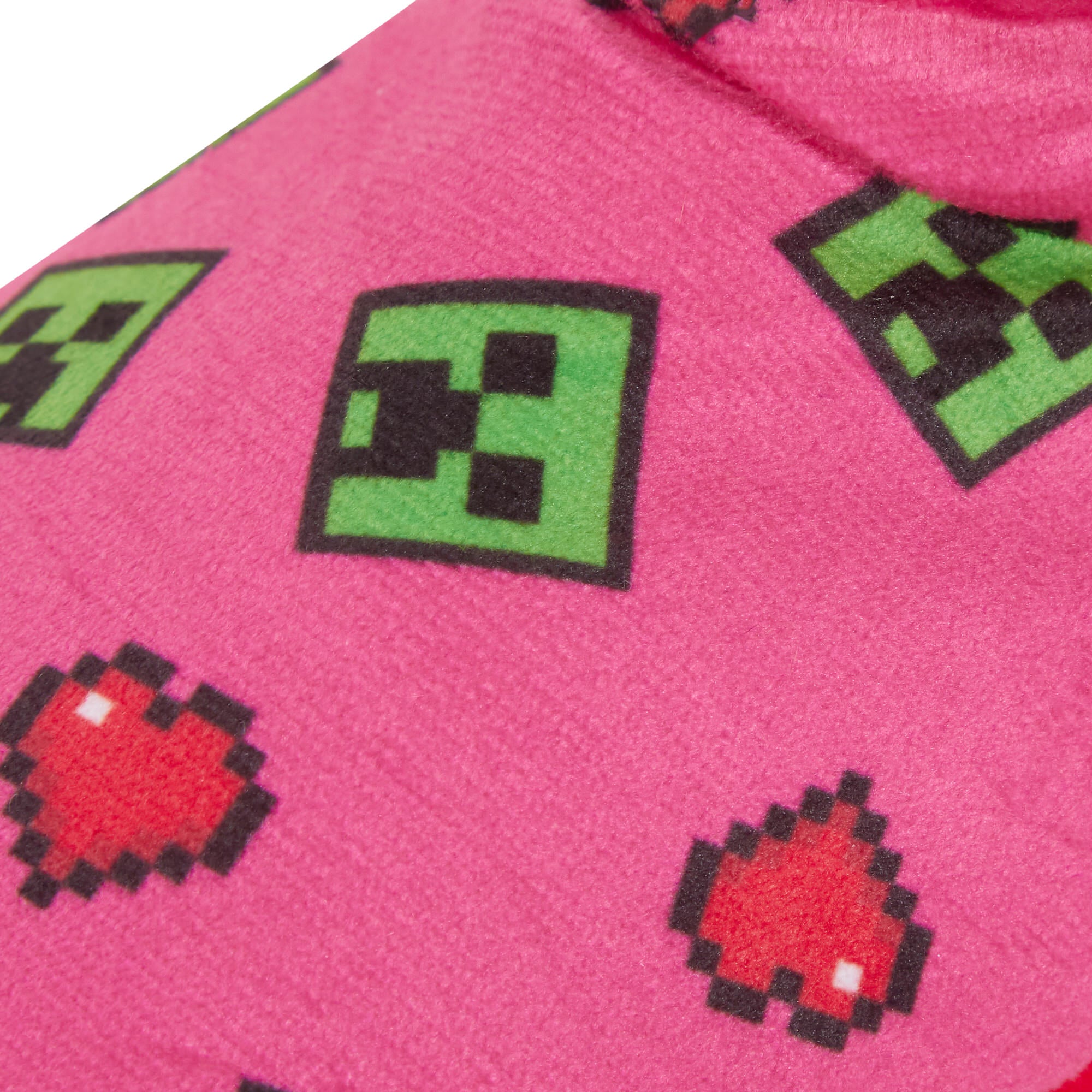 Girls Minecraft Slipper Boots Kids Slippers Booties Gamers Fleece Slipper Socks