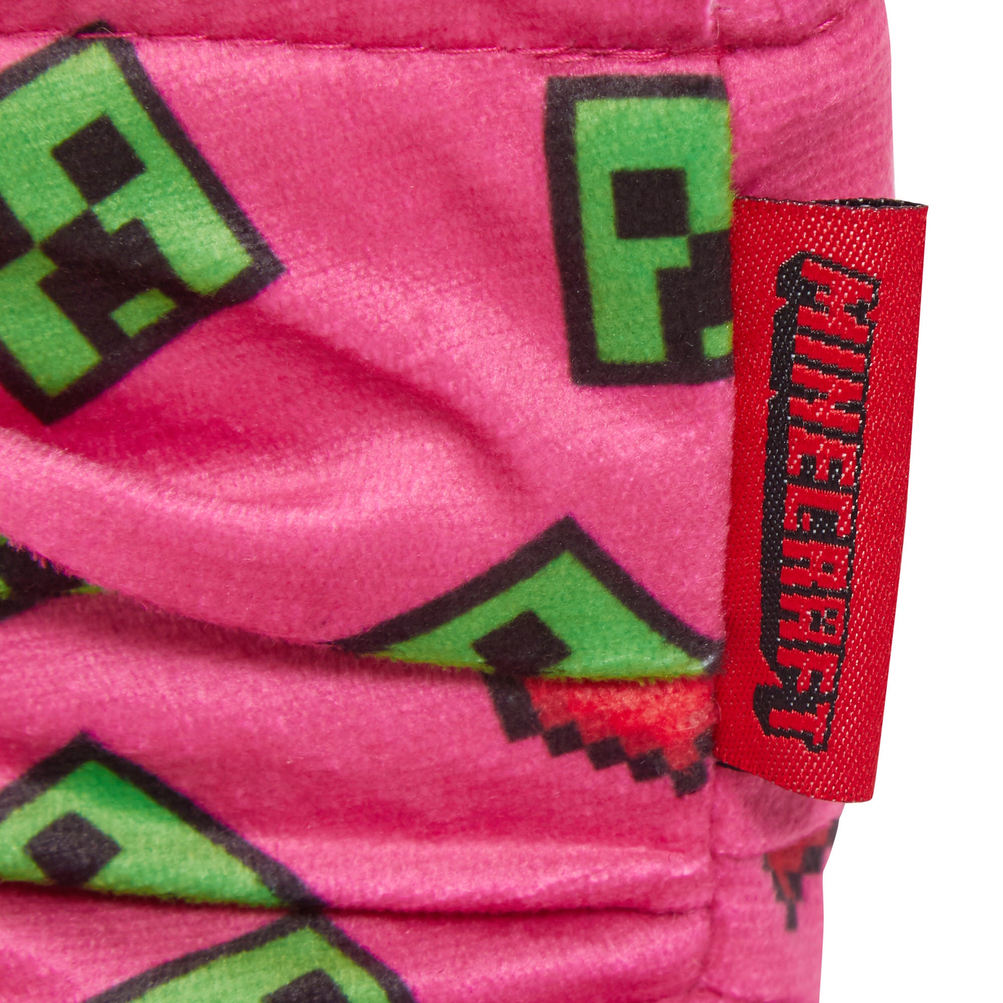 Girls Minecraft Slipper Boots Kids Slippers Booties Gamers Fleece Slipper Socks