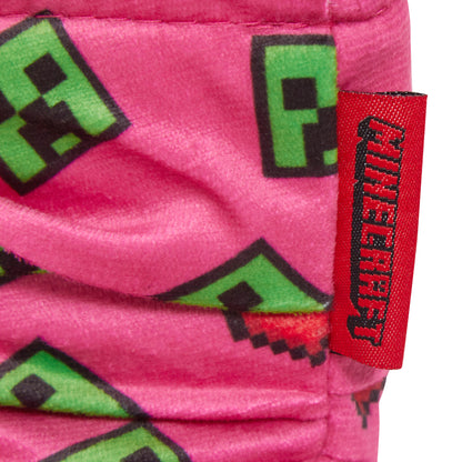 Girls Minecraft Slipper Boots Kids Slippers Booties Gamers Fleece Slipper Socks