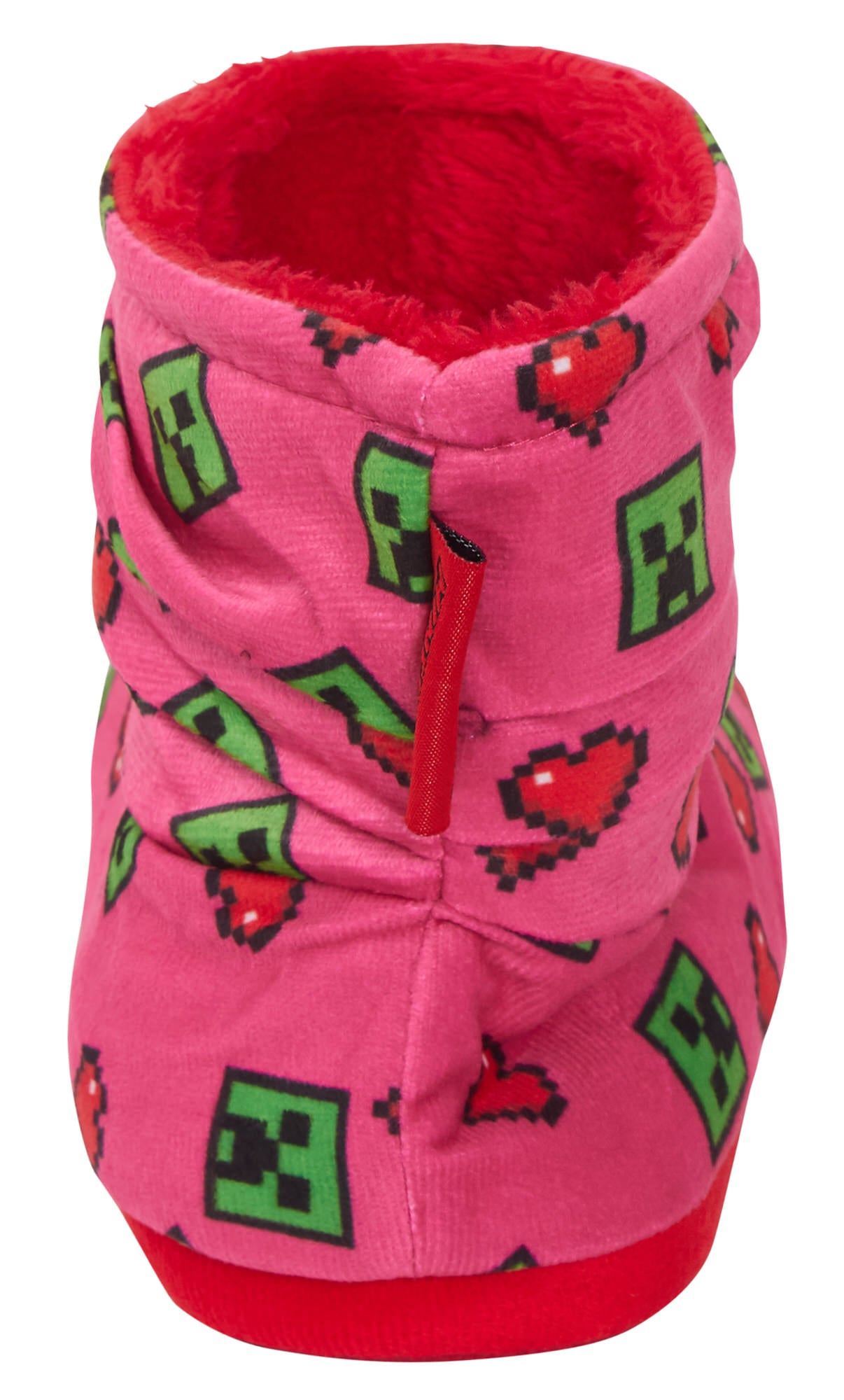 Girls Minecraft Slipper Boots Kids Slippers Booties Gamers Fleece Slipper Socks