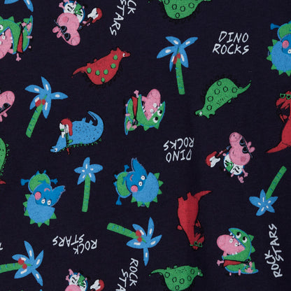 George Pig Pyjamas for Boys Dinosaur Pjs Dino Full Cuffed Length Nightwear Set