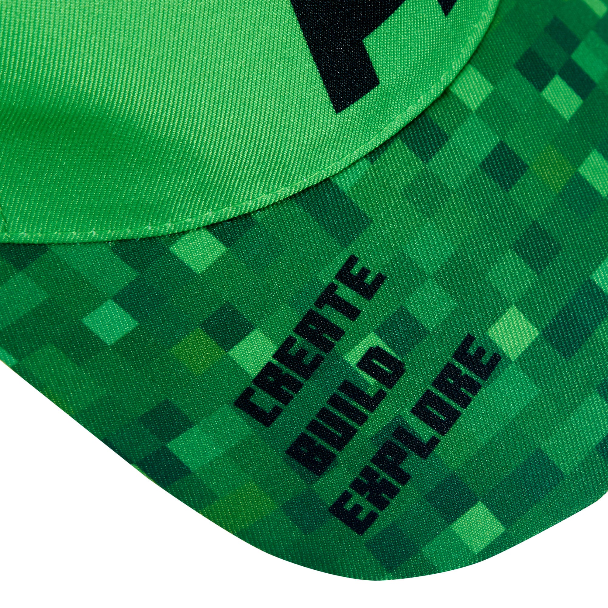 Minecraft Baseball Cap Kids Unisex Minecraft Hat Creeper Summer Peaked Sun Hat Adjustable