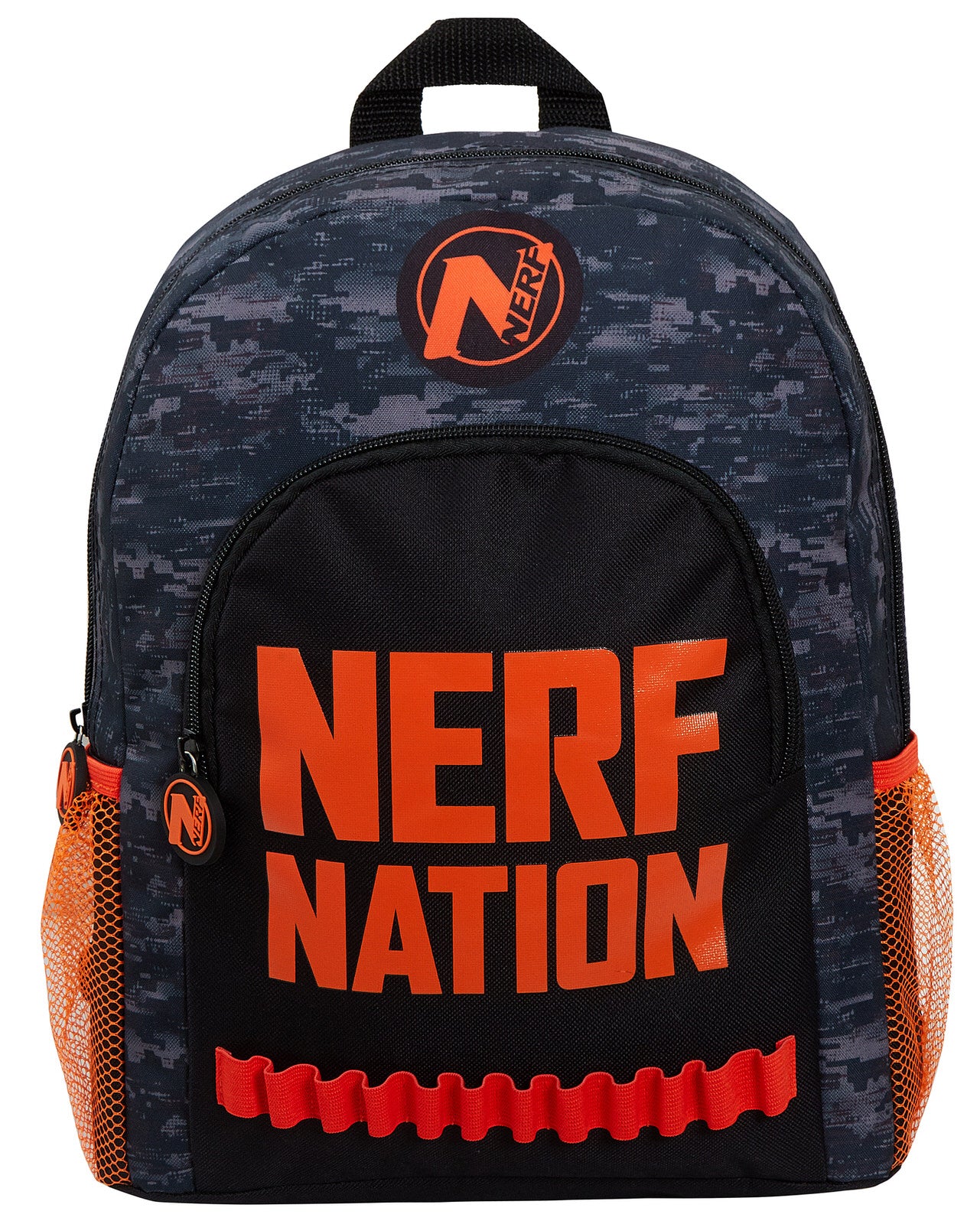 Boys Nerf Nation Backpack Kids Camouflage School Rucksack Lunch Book Travel Bag