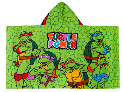 Teenage Mutant Ninja Turtles Hooded Towel Poncho Beach Bath Towel Swimming Wrap