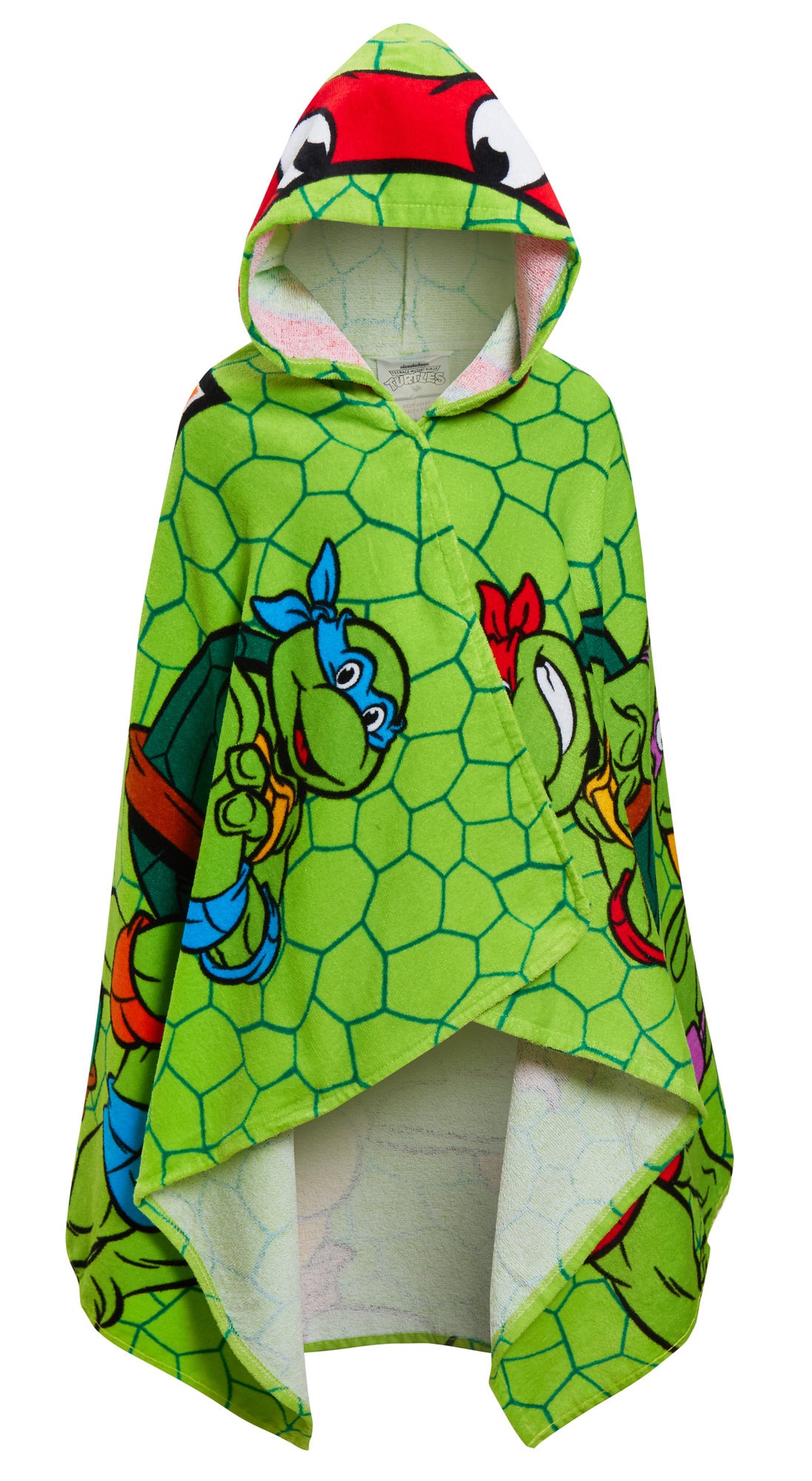 Teenage Mutant Ninja Turtles Hooded Towel Poncho Beach Bath Towel Swimming Wrap