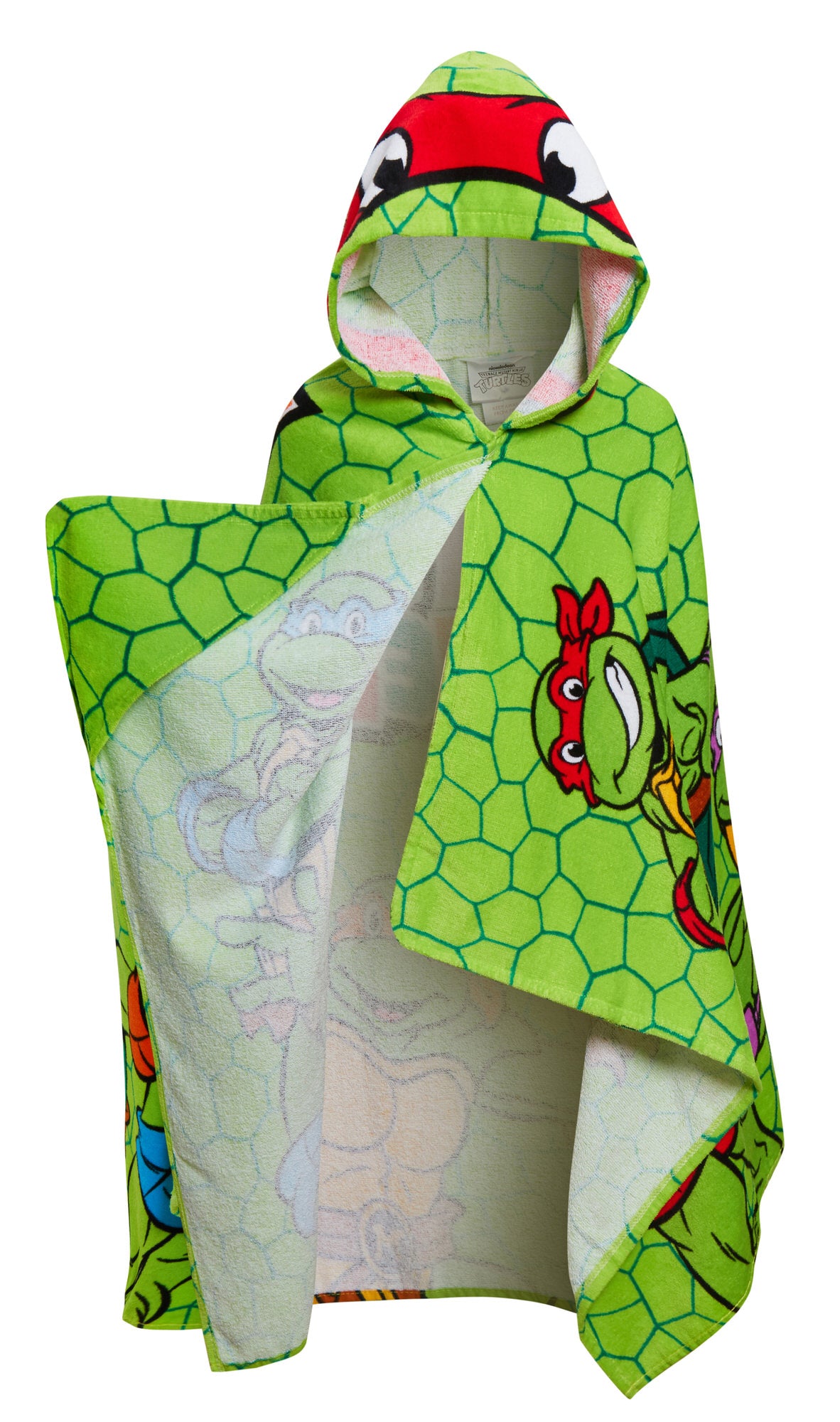 Teenage Mutant Ninja Turtles Hooded Towel Poncho Beach Bath Towel Swimming Wrap