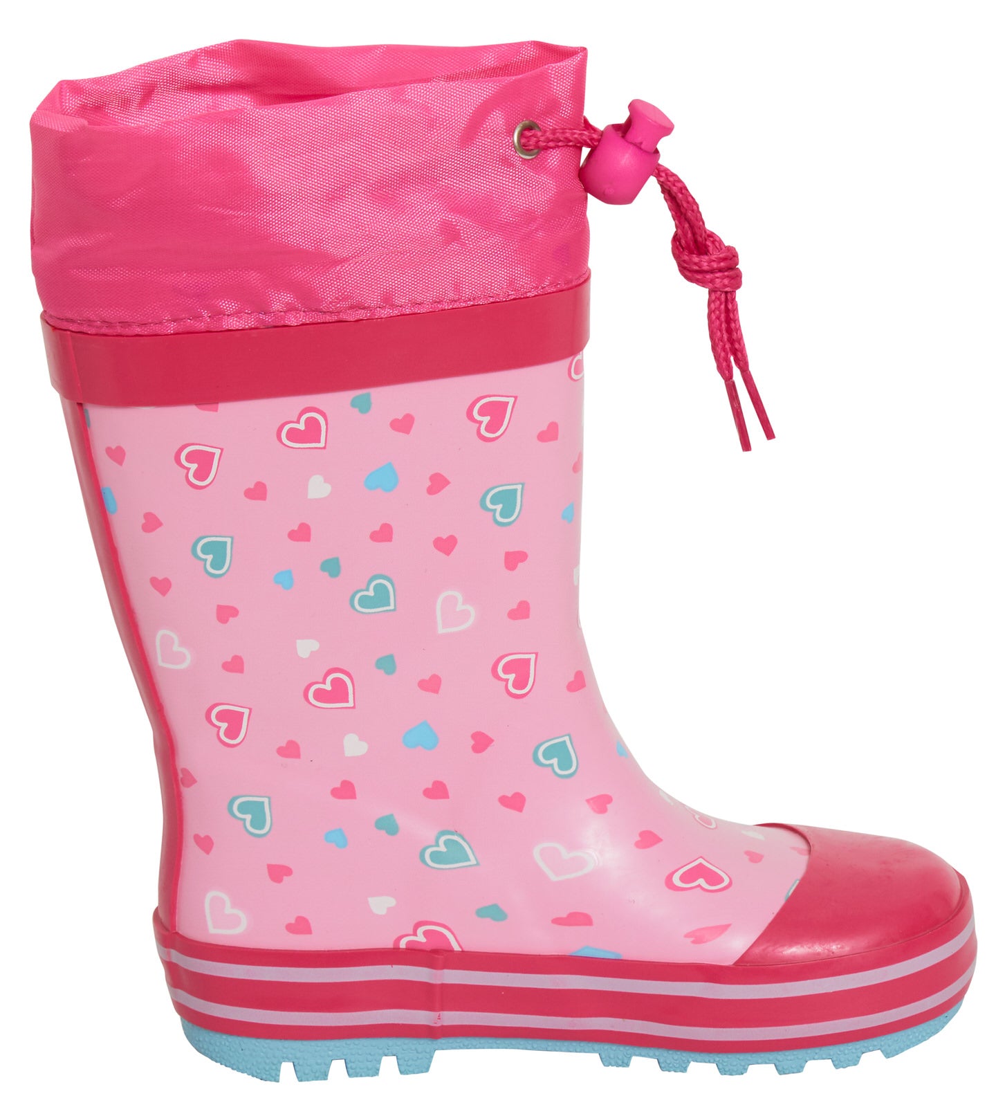 Girls Peppa Pig Tie Top Wellington Boots Kids Wellingtons Rain Boots Wellies