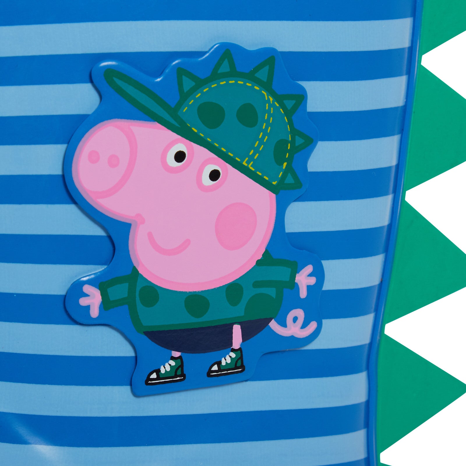 Boys Peppa Pig George Pig Tie Top Wellington Boots Kids Dino Wellingtons Wellies