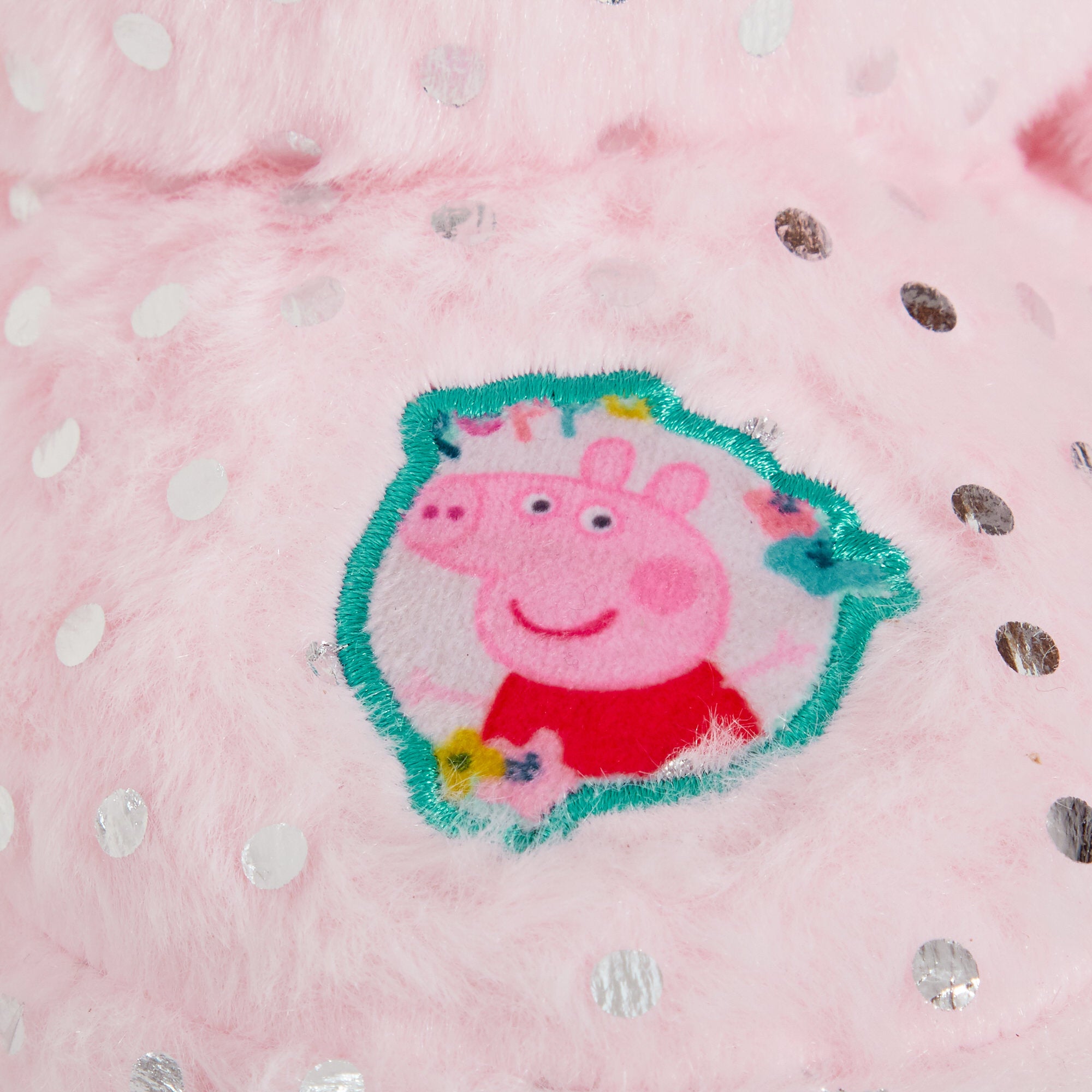 Girls Peppa Pig Slipper Boots Infants House Slippers Warm Fleece Booties Gift