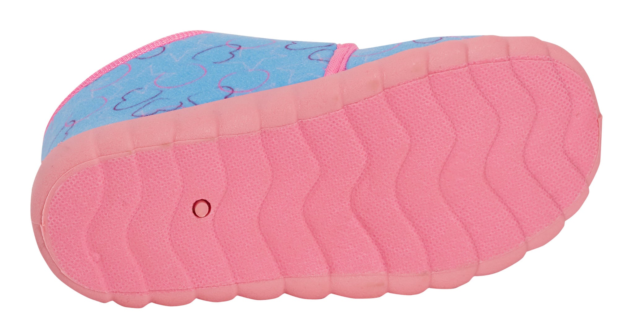 Girls Peppa Pig Slippers Kids Easy Fasten Booties Peppa Pig Nursery House Shoes