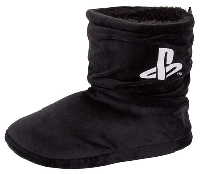 PlayStation Slipper Boots Kids Girls Boys Gamer Warm Fleece Slippers House Shoes