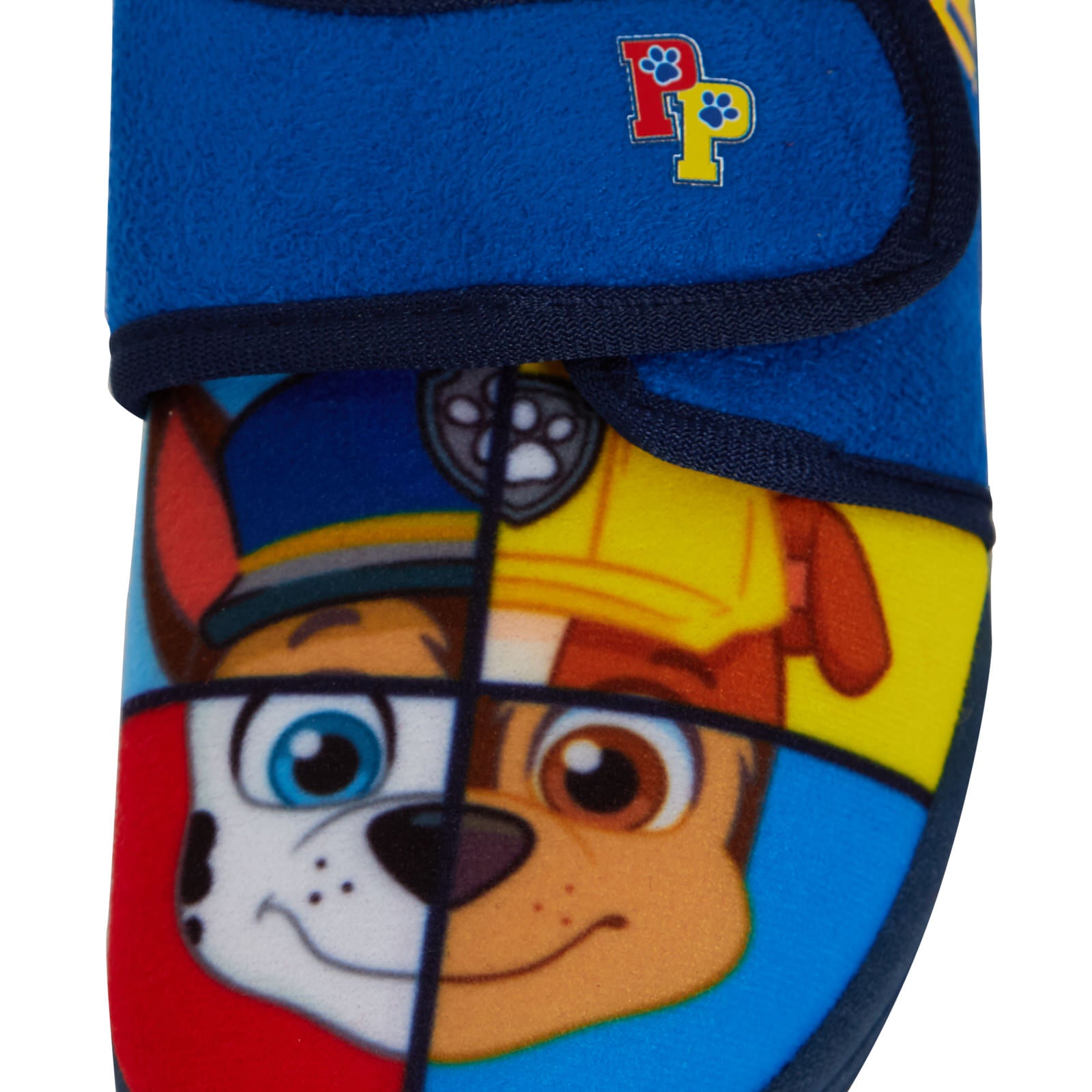 Boys Paw Patrol Slippers Kids Chase Marshall Touch Fasten House Shoes Booties