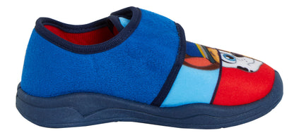 Boys Paw Patrol Slippers Kids Chase Marshall Touch Fasten House Shoes Booties