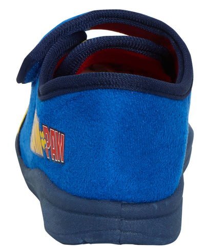 Boys Paw Patrol Slippers Kids Chase Marshall Touch Fasten House Shoes Booties
