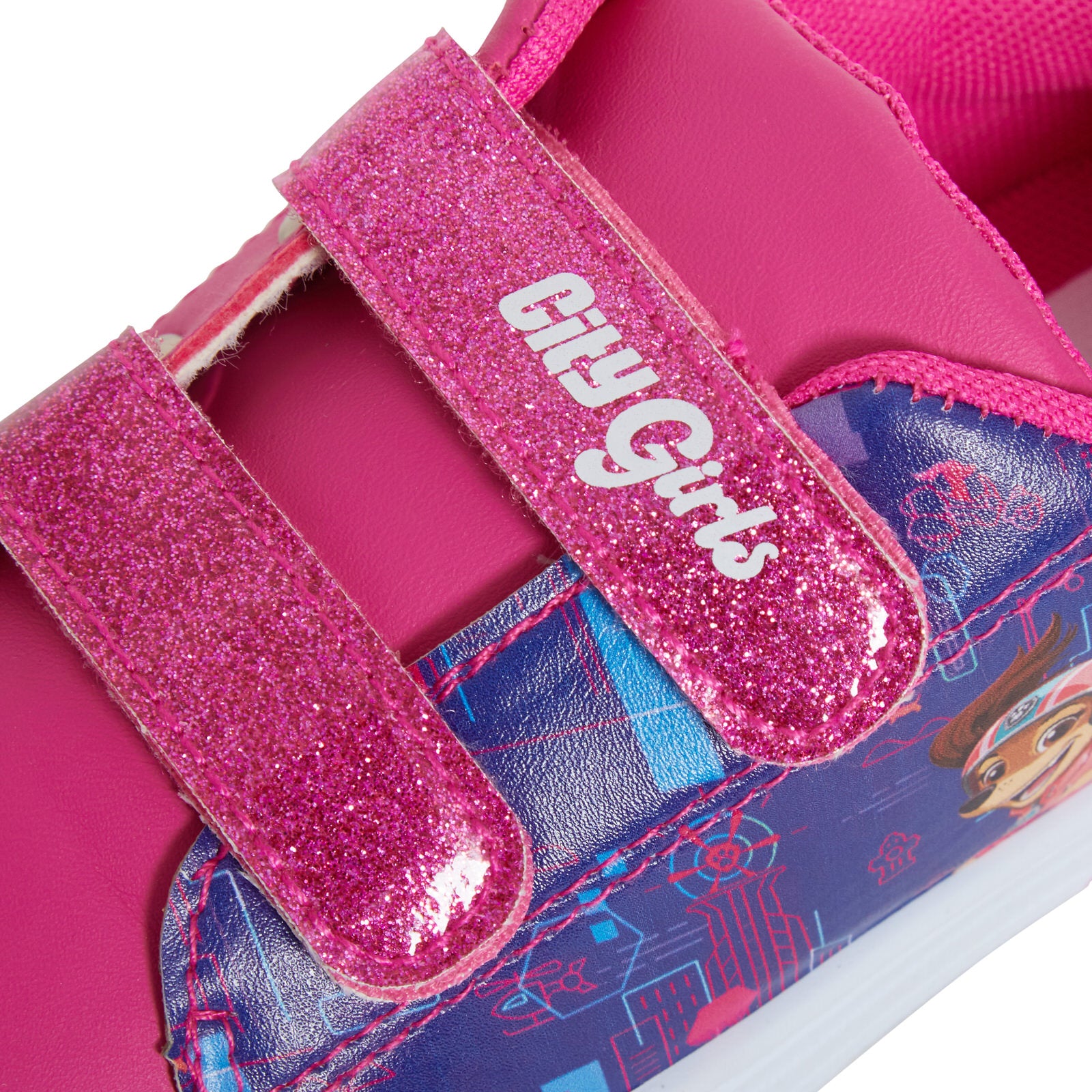 Girls Paw Patrol Light Up Trainers Kids Skye Flashing Lights Sports Shoes Pumps