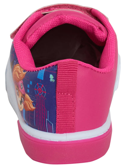 Girls Paw Patrol Light Up Trainers Kids Skye Flashing Lights Sports Shoes Pumps