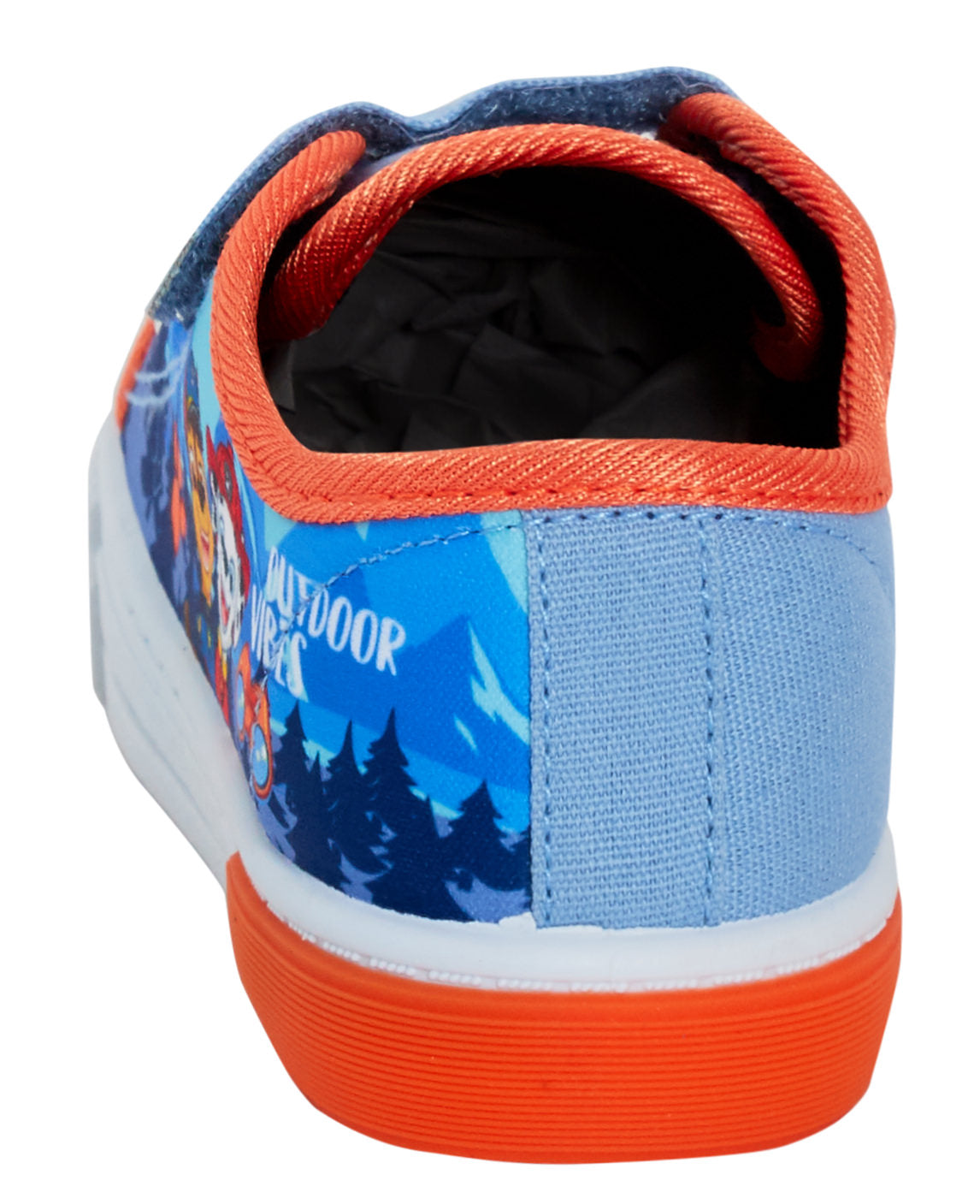 Boys Paw Patrol Light Up Canvas Trainers with Lights Chase Marshall Canvas Pumps