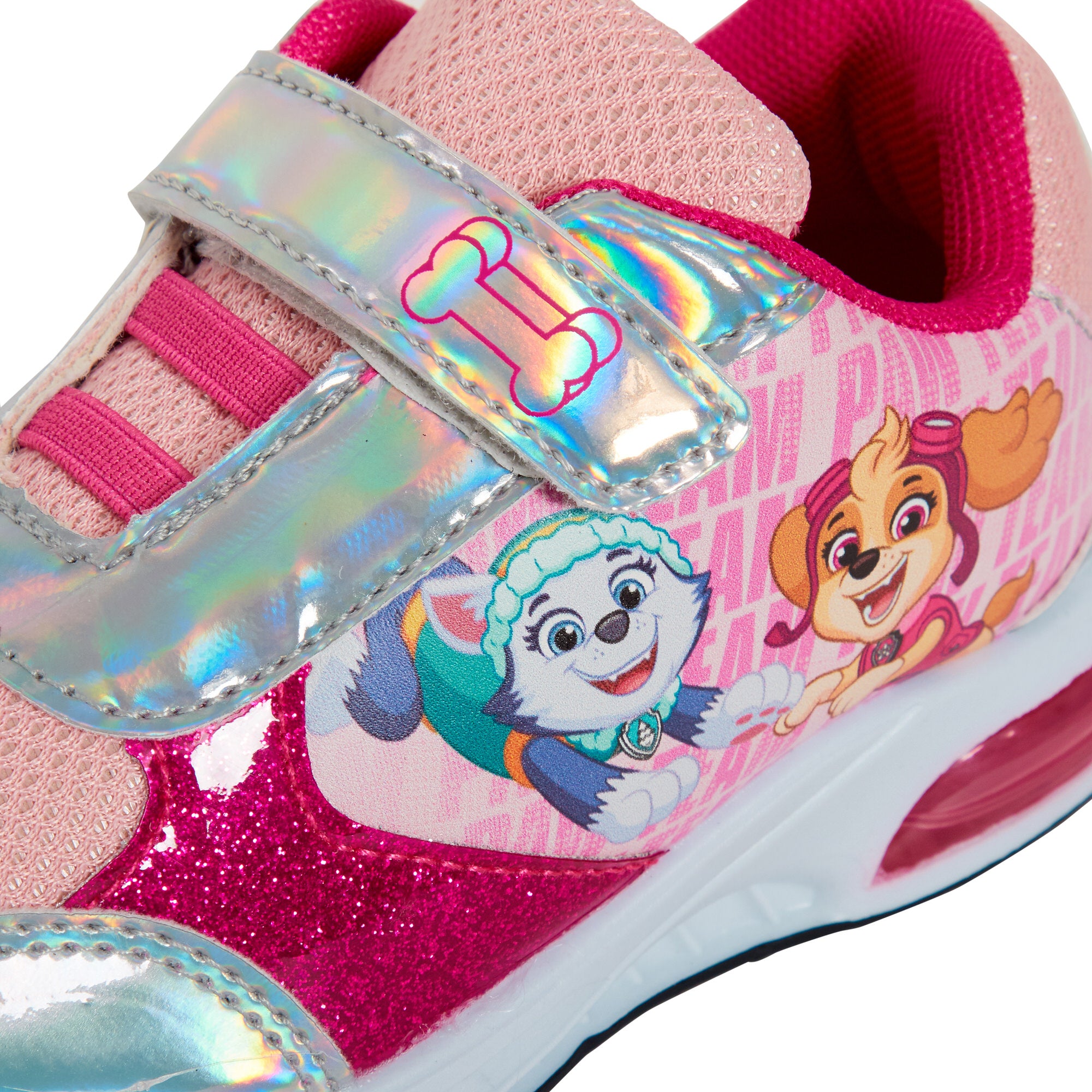 Paw Patrol Light Up Trainers For Girls Skye Flashing Lights Sports Shoes Sneaker