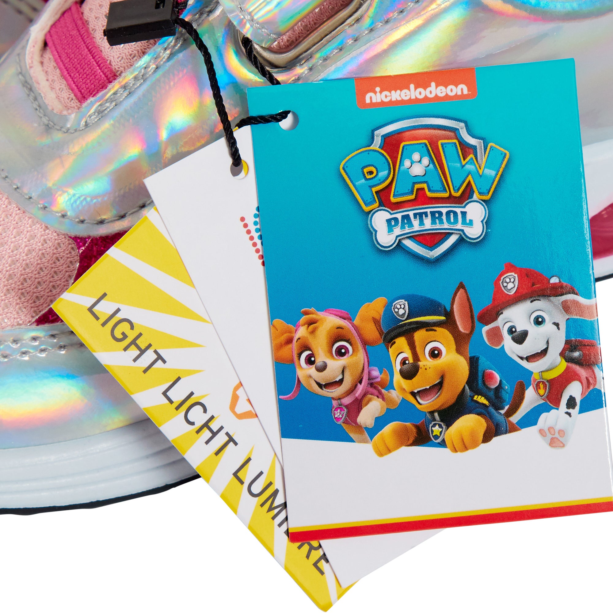 Paw Patrol Light Up Trainers For Girls Skye Flashing Lights Sports Shoes Sneaker
