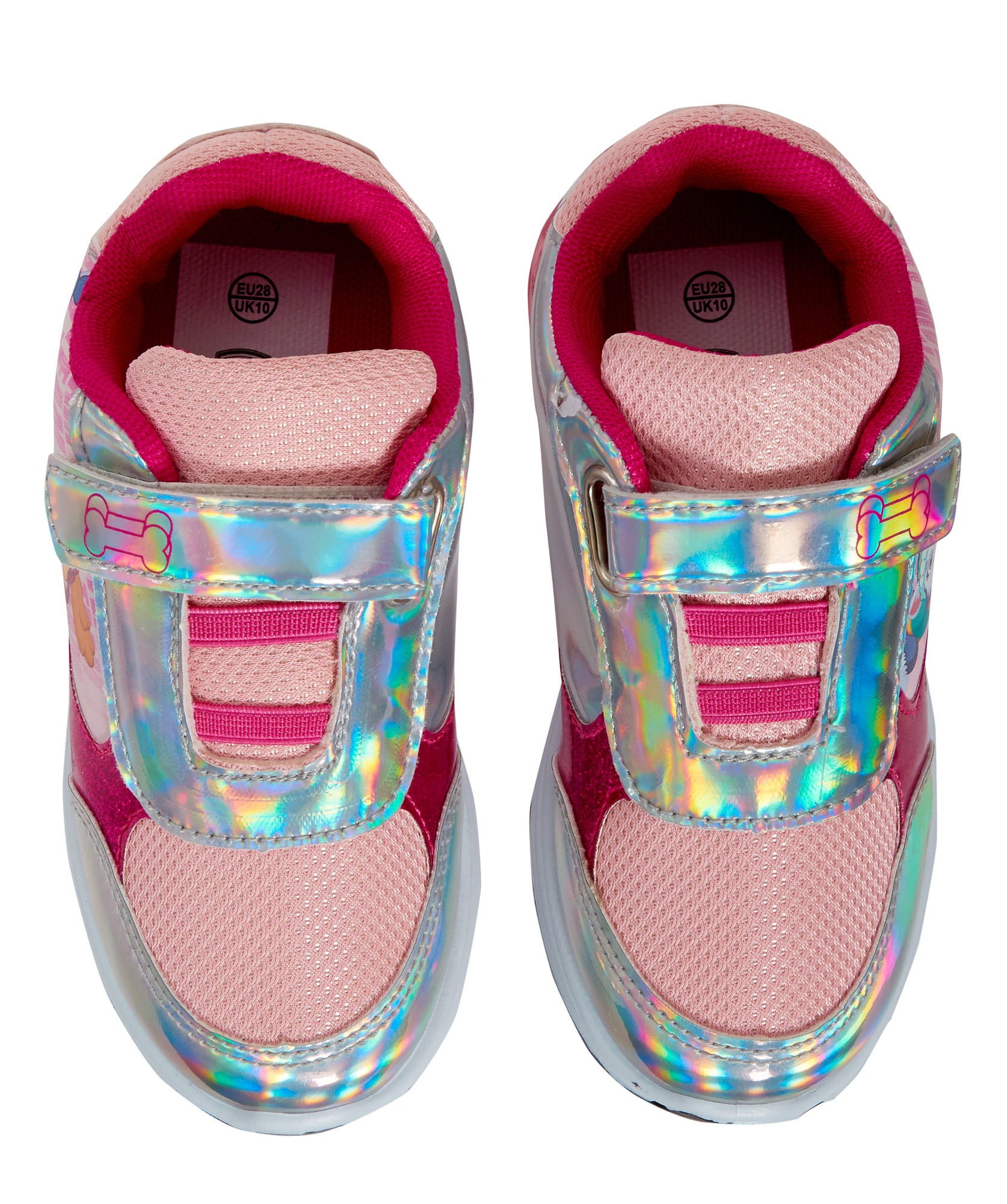 Paw Patrol Light Up Trainers For Girls Skye Flashing Lights Sports Shoes Sneaker