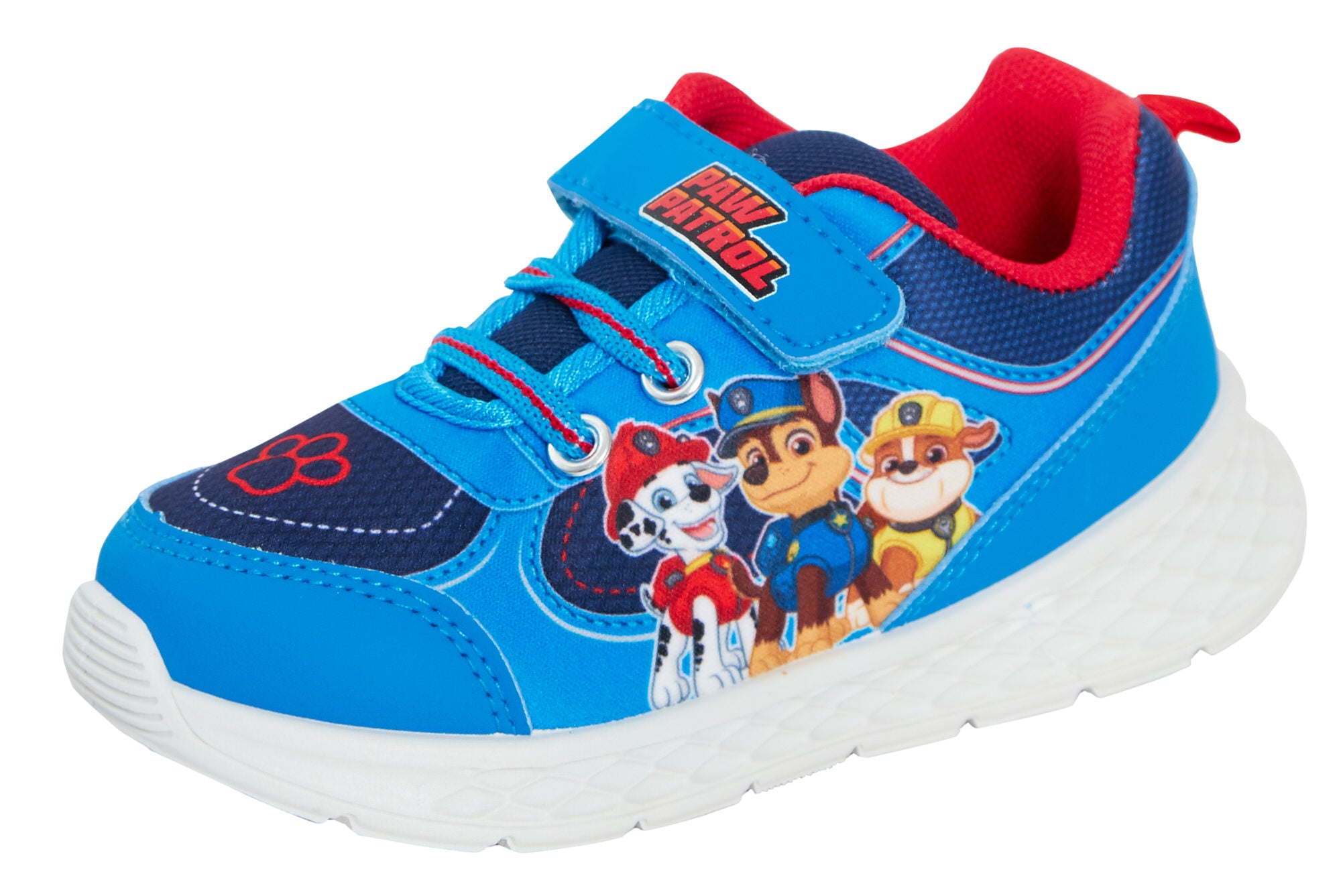 Paw Patrol Trainers Kids Easy Fasten Casual Chase Marshall  Rubble Sports Shoes