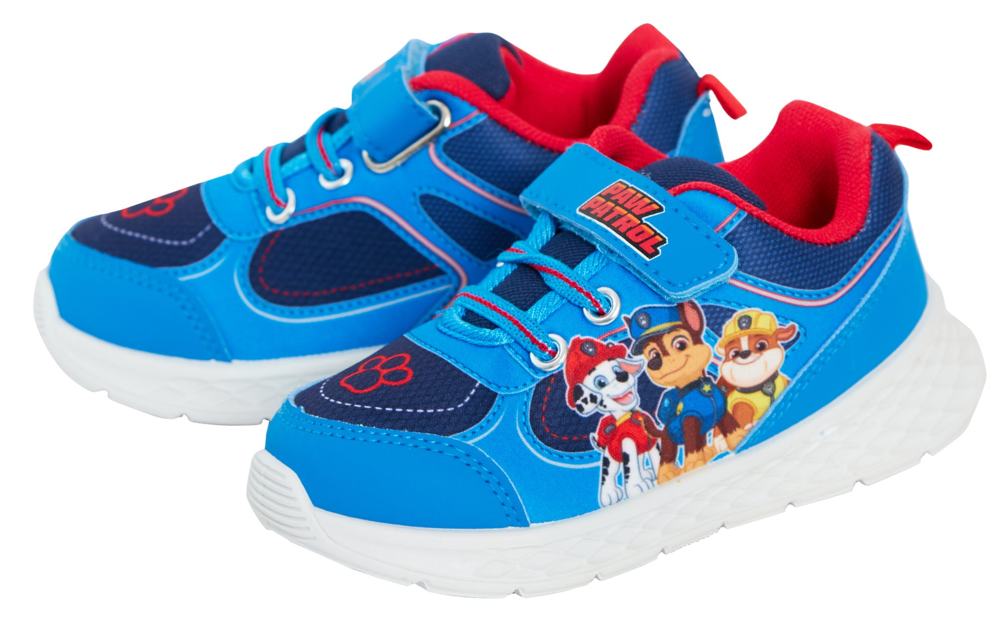 Paw Patrol Trainers Kids Easy Fasten Casual Chase Marshall  Rubble Sports Shoes