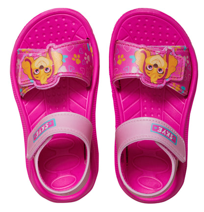 PAW Patrol Sandals For Girls Summer Skye Sliders EVA Waterproof Beach Shoes