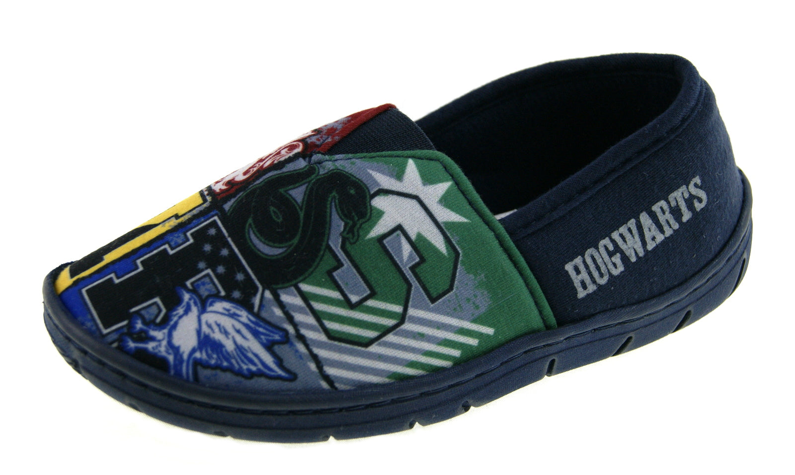Boys Harry Potter Slippers Kids Hogwarts Character Mule House Shoes Gift Size