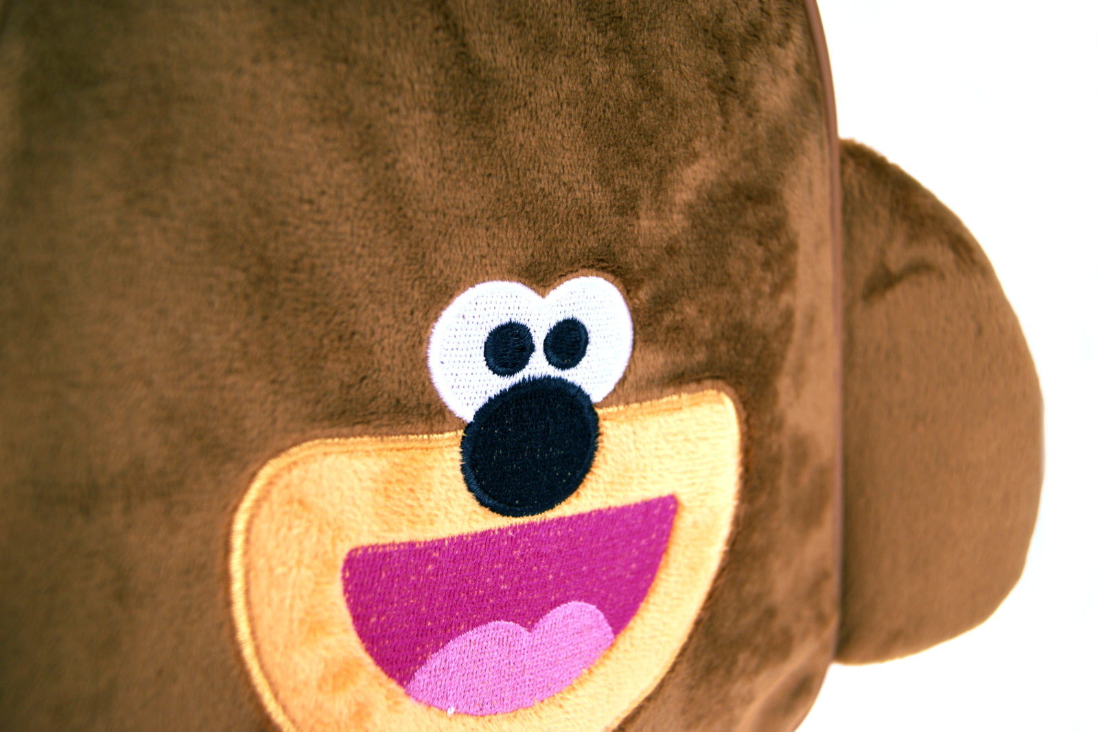 Hey Duggee Boys 3D Plush Backpack Kids Squirrel Club Lunch Nursery Bag Rucksack