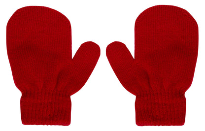 Boys Paw Patrol Reversible Knitted Bobble Hat + Mittens Winter Chase Marshall