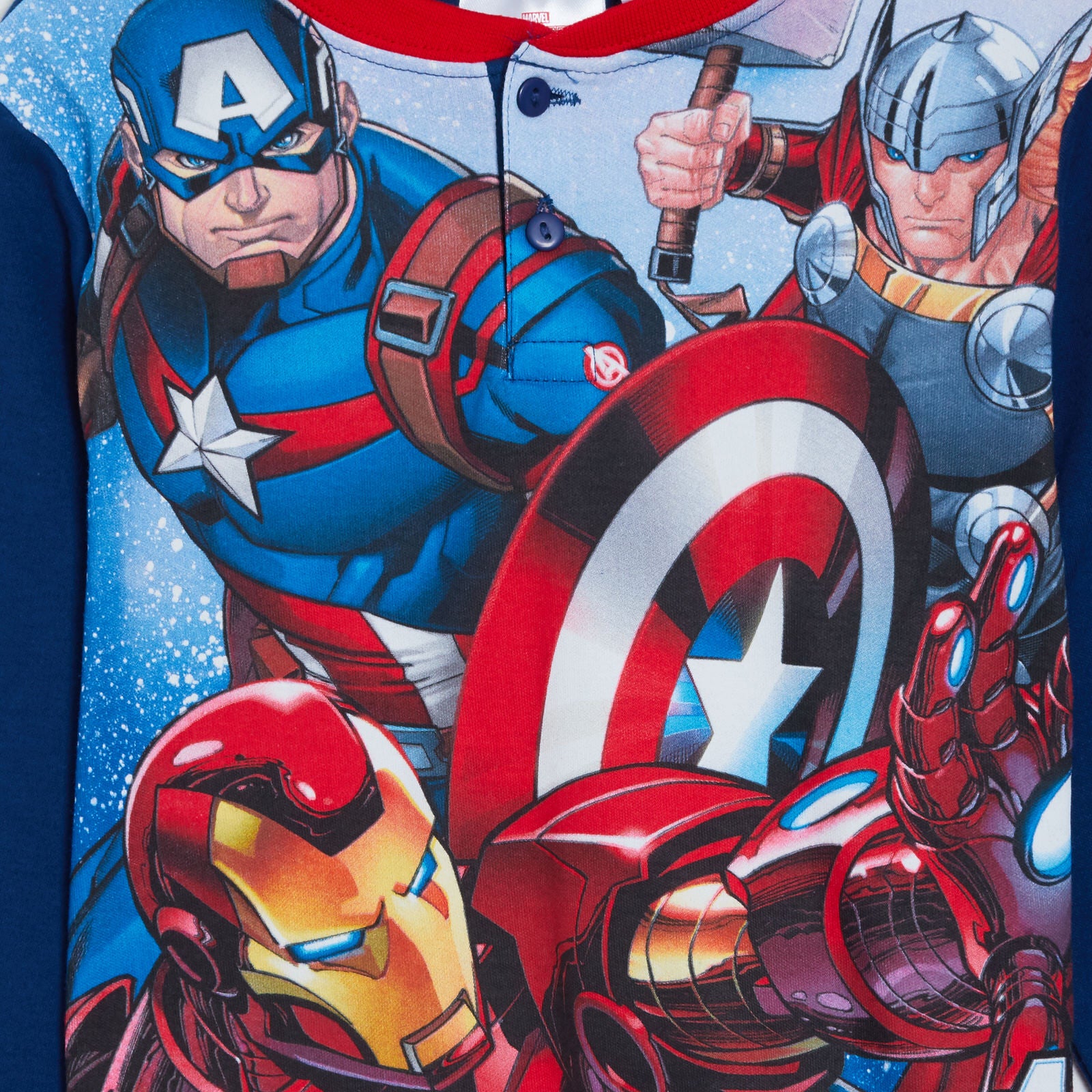Boys Marvel Avengers Pjs Brushed 100% Cotton Pyjamas Kids Gift Boxed Set Twosie