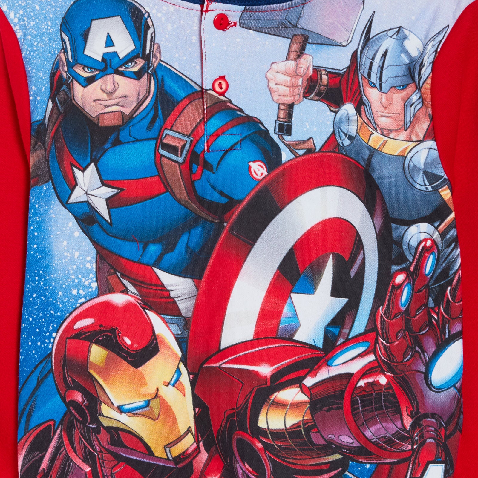 Boys Marvel Avengers Pjs Brushed 100% Cotton Pyjamas Kids Gift Boxed Set Twosie