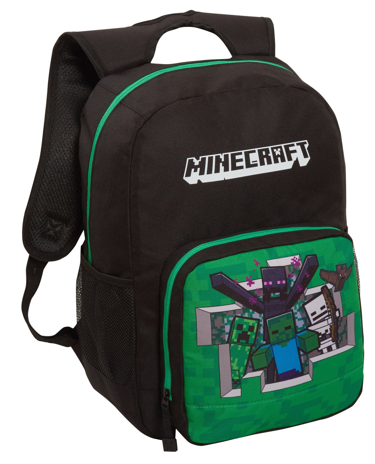 Minecraft Large Backpack Gaming Laptop Rucksack Kids Adults Gamer School Bag