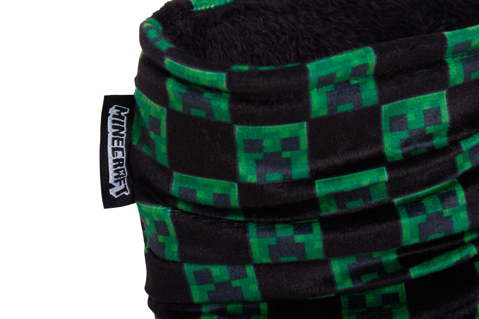 Boys Minecraft Slipper Boots Kids Creeper Gamer Warm Fleece Slippers House Shoes