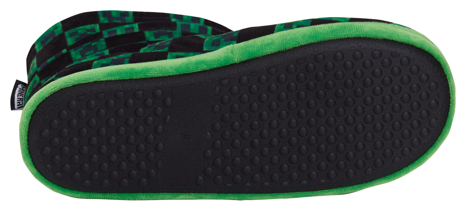 Boys Minecraft Slipper Boots Kids Creeper Gamer Warm Fleece Slippers House Shoes