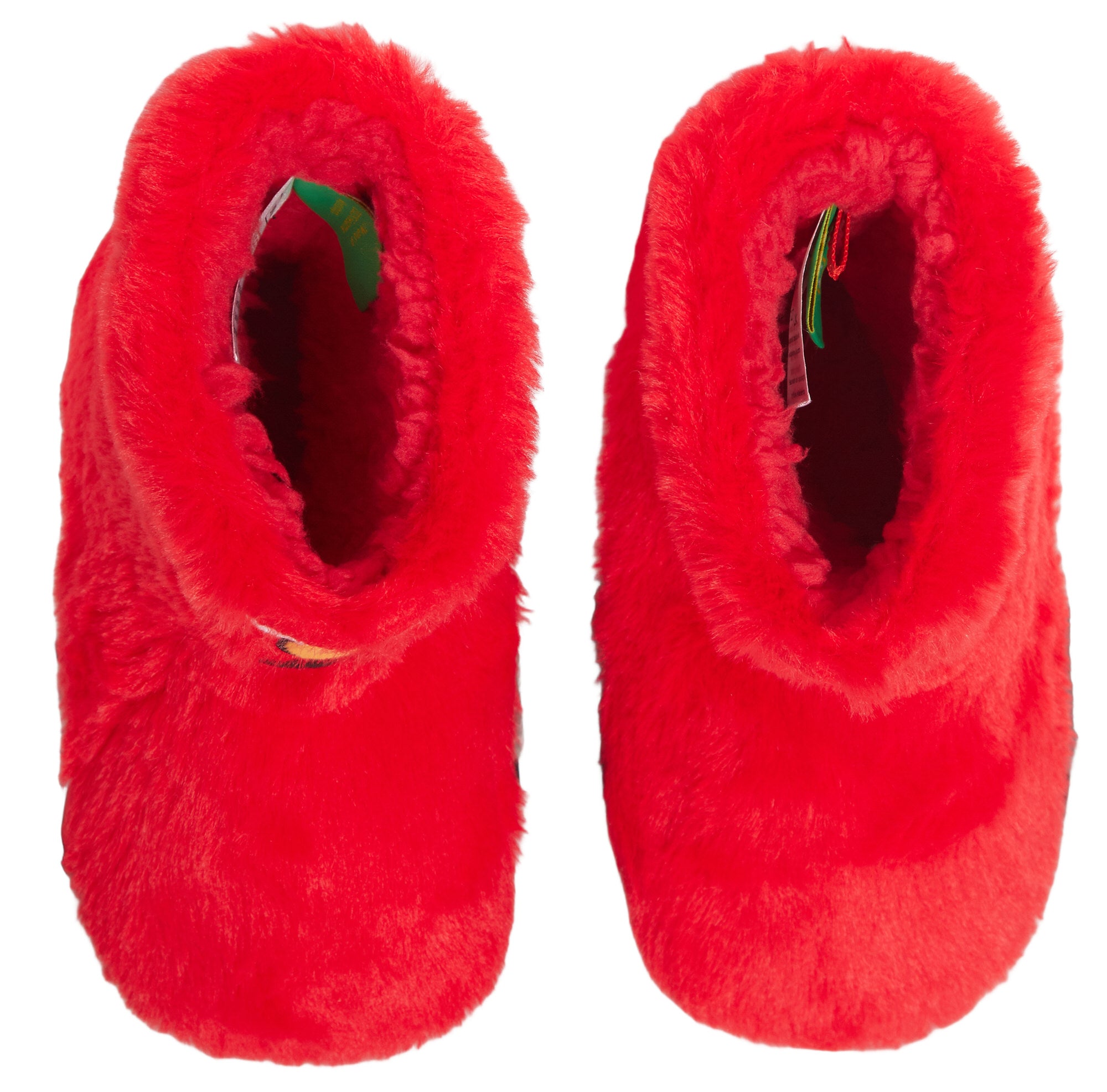 Sesame Street Slipper Boots Kids Elmo Cookie Monster Fleece Slippers House Shoes