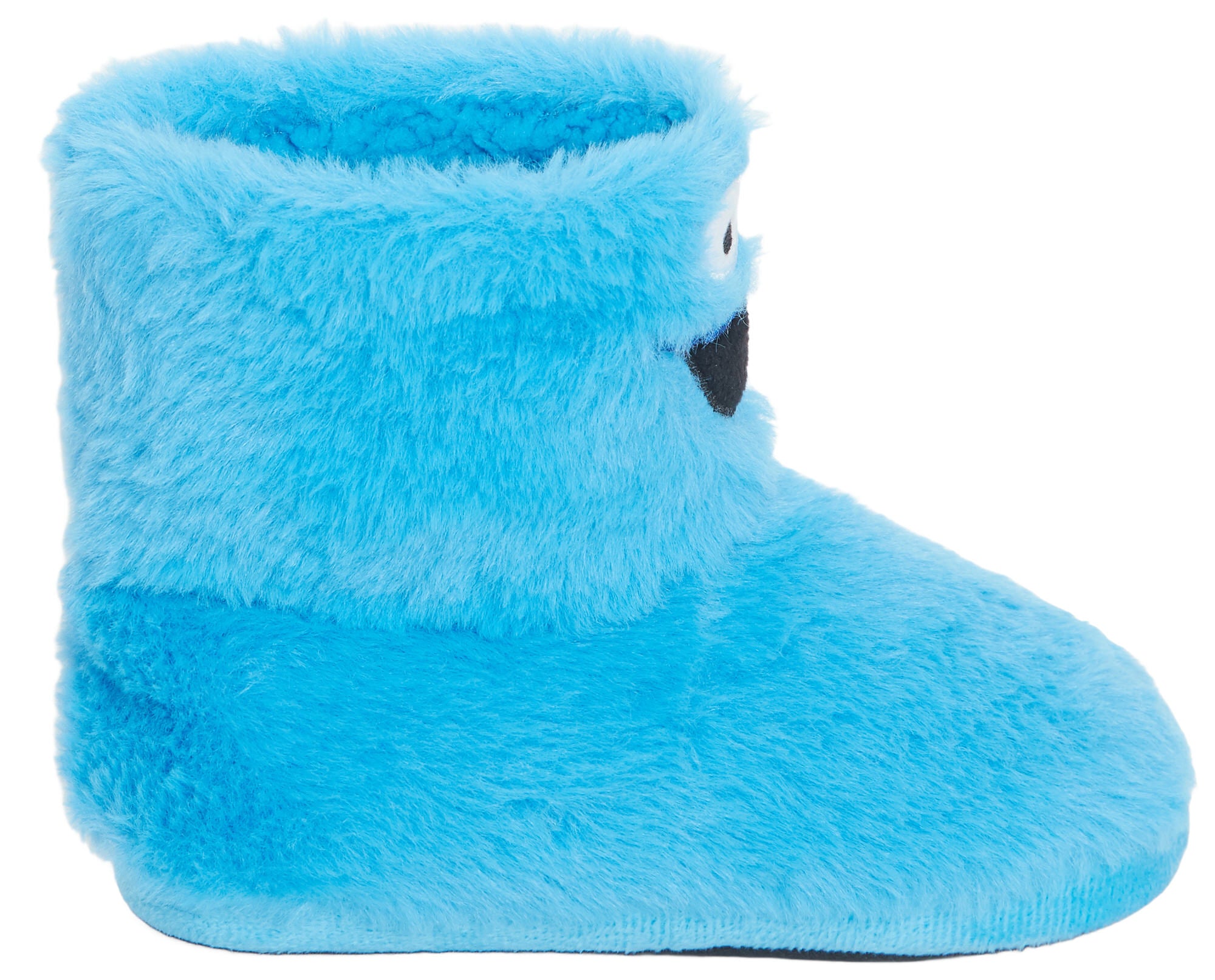 Sesame Street Slipper Boots Kids Elmo Cookie Monster Fleece Slippers House Shoes