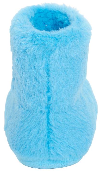 Sesame Street Slipper Boots Kids Elmo Cookie Monster Fleece Slippers House Shoes