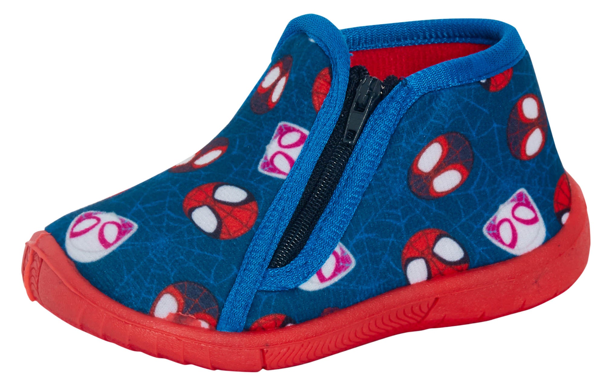 Spidey and his Amazing Friends Slippers Infants Zip Fastening Booties House Shoe