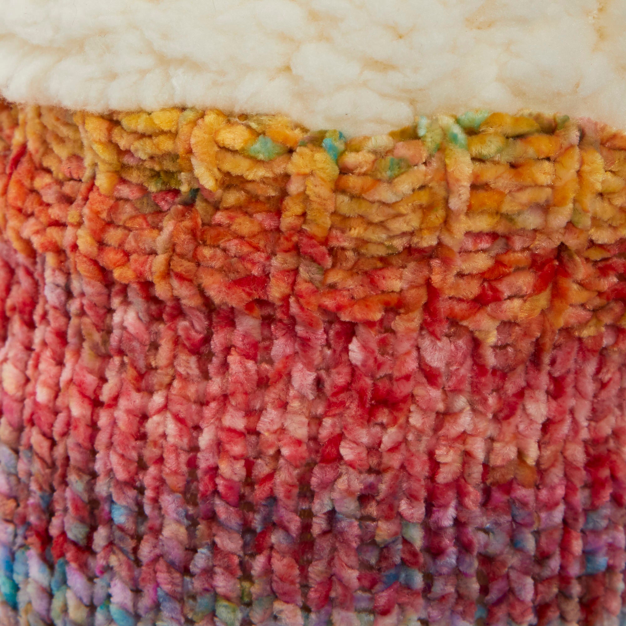 Womens Girls Teens Rainbow Slipper Socks Warm Fleece Lined Xmas Gripper Sock